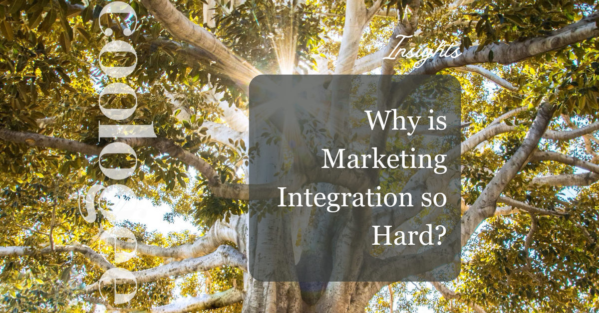 Why is Marketing Integration so Hard?